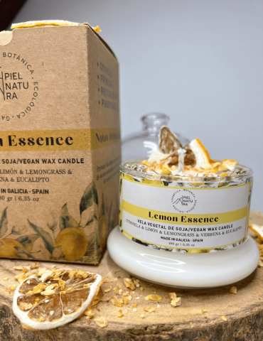 Vela artesanal Lemon essence 2