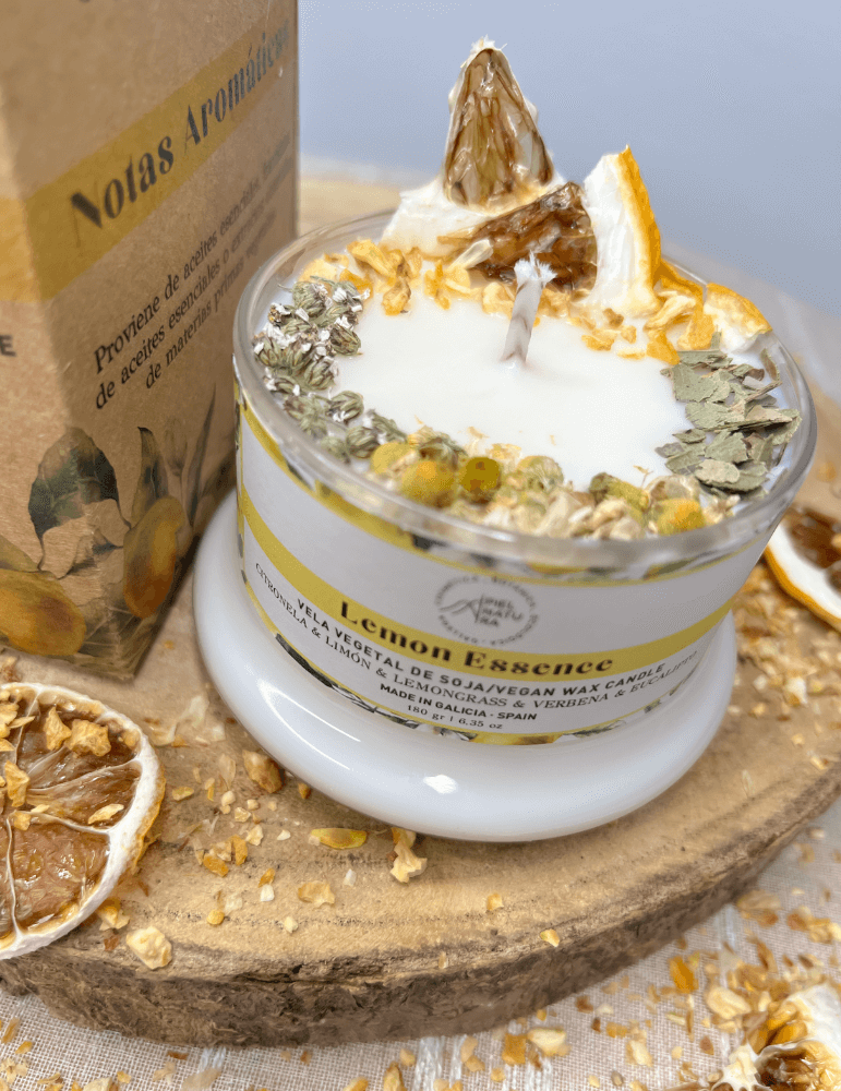 Vela edición De Campana Lemon Essence