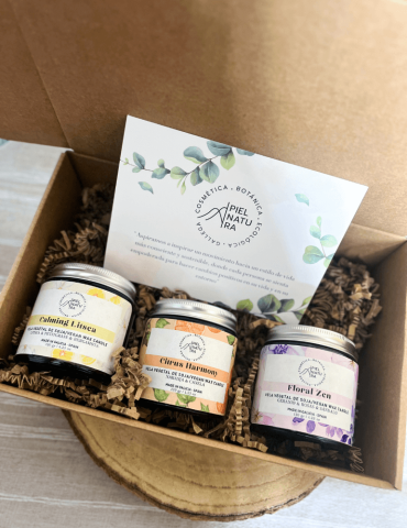 Pack Velas Naturales – Enciende tus Sentidos | Piel Natura