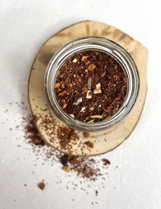 Rooibos ecológico Calma tu alma 60 g - envase de cristal