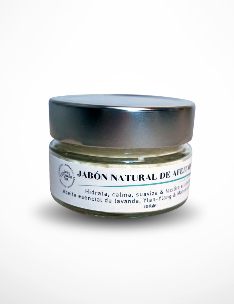 Jabón Natural de Afeitado, Suavidad y Cuidado en Cada Pasada