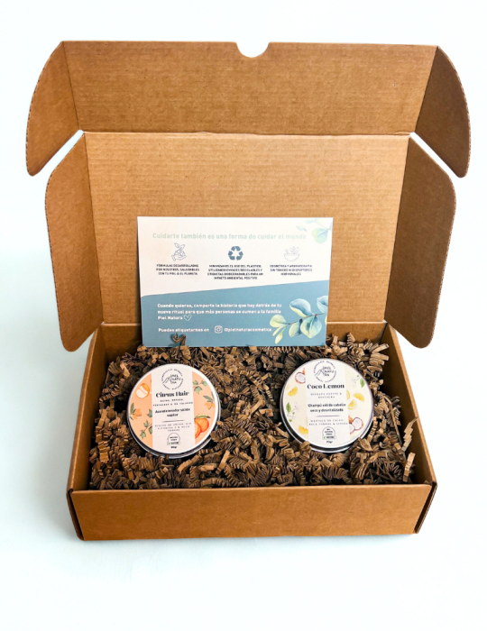 kit cabello hidratado, nutrido y protegido, Piel Natura