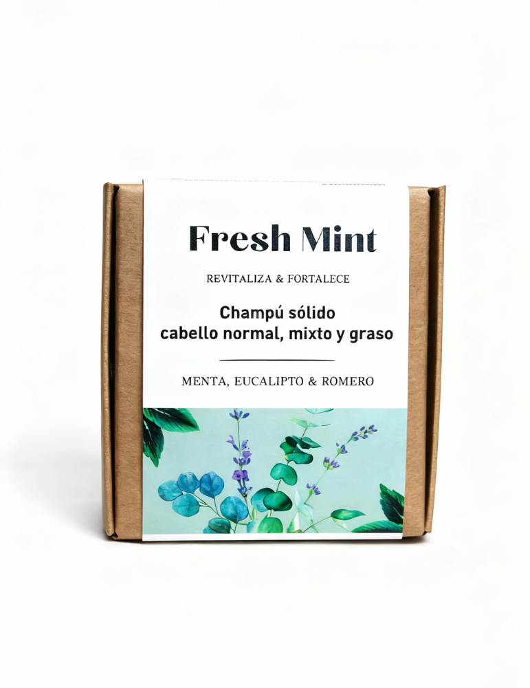 Champú frecuente Fresh Mint | Piel Natura