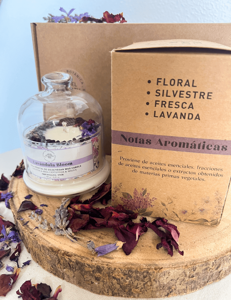 Lavándula Bloom – La vela que invita a florecer | Piel Natura