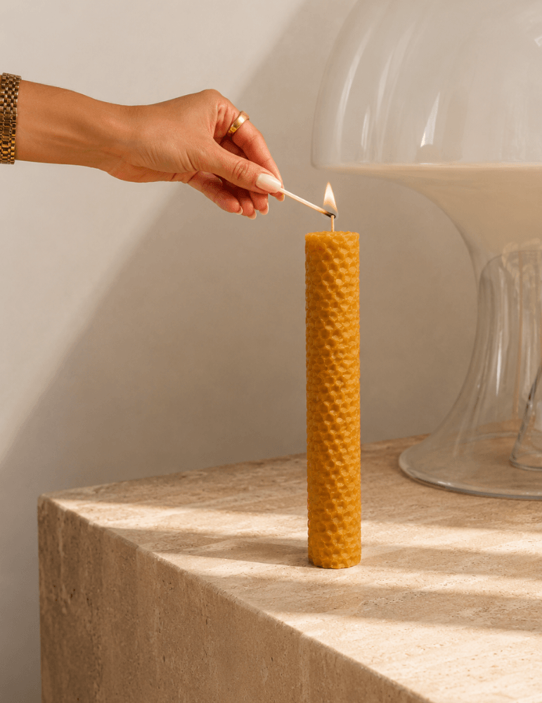 Vela de Cera de Abeja