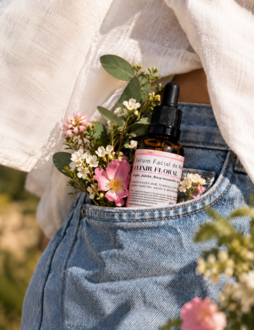 Sérum Facial de Noche Elixir Floral con Rosa Centifolia y Activos Botánicos 2