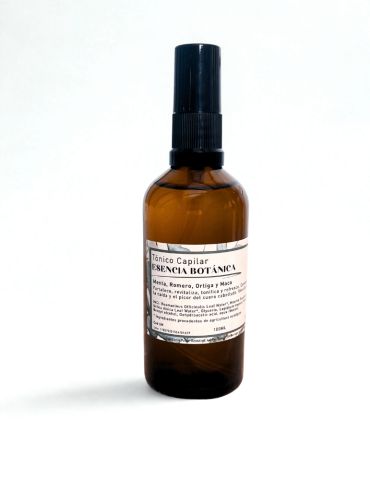 IN-PERFECTO Tónico Capilar Natural Fortalecedor – Menta, Romero, Maca y Ortiga