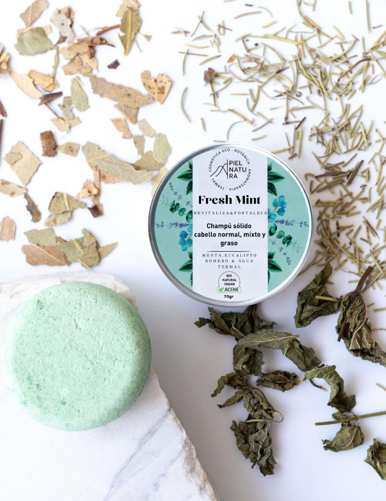 Champú frecuente Fresh Mint | Piel Natura