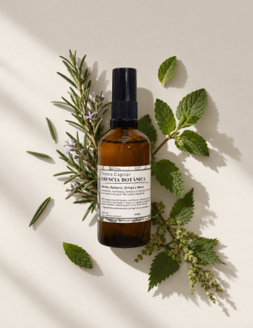 Tónico Capilar Natural Fortalecedor – Menta, Romero, Maca y Ortiga 2