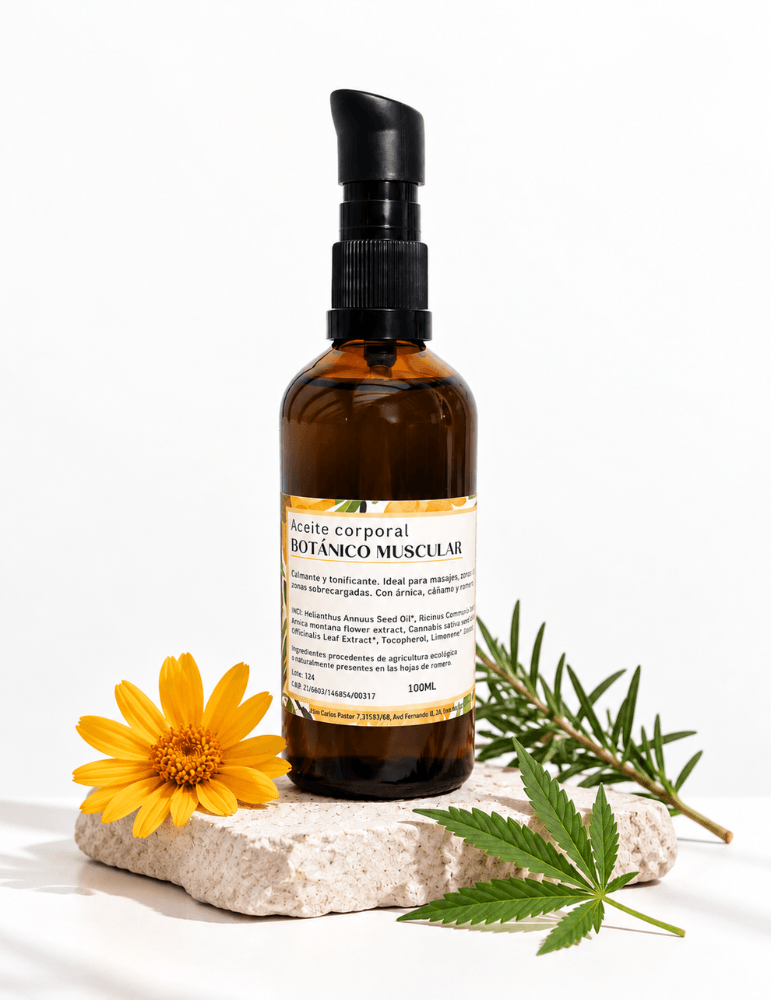 Aceite de Árnica Natural | Alivio Rápido para Dolores y Moretones