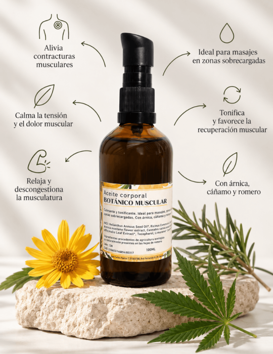 Aceite de Árnica Natural | Alivio Rápido para Dolores y Moretones