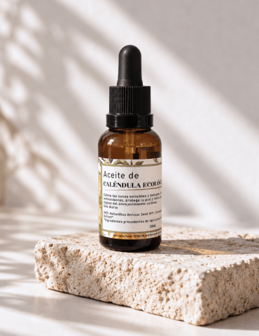 Aceite Facial de Caléndula Calmante , Antiinflamatorio y Regenerador 2